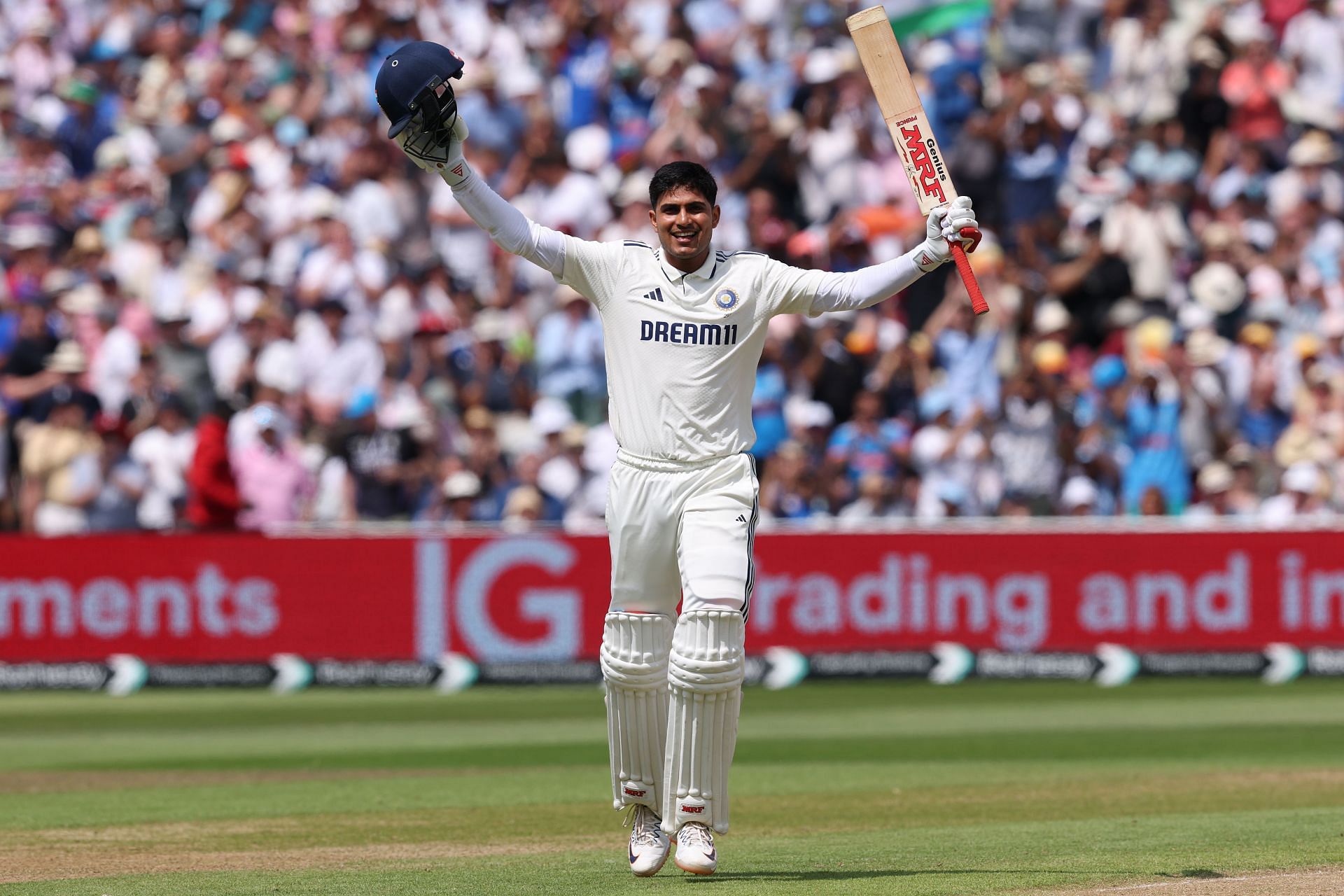 Shubman Gill. (Image Credits: Getty)